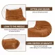 Floor sofa Bean Bag Chair for Adults Fireside Bean Bag Lounger Memory Foam Chair for Home, office, Apartment or Gaming Venue Floor sofa Bean Bag Chair for Adults Fireside Bean Bag Lounger Memory Foam Chair for Home, office, Apartment or Gaming Venue
