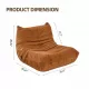 Floor sofa Bean Bag Chair for Adults Fireside Bean Bag Lounger Memory Foam Chair for Home, office, Apartment or Gaming Venue Floor sofa Bean Bag Chair for Adults Fireside Bean Bag Lounger Memory Foam Chair for Home, office, Apartment or Gaming Venue