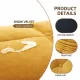 Floor sofa Bean Bag Chair for Adults Fireside Bean Bag Lounger Memory Foam Chair for Home, office, Apartment or Gaming Venue Floor sofa Bean Bag Chair for Adults Fireside Bean Bag Lounger Memory Foam Chair for Home, office, Apartment or Gaming Venue