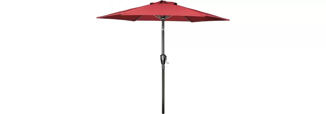 9' Patio Umbrella: Perfect Outdoor Shade with Push Button Tilt & Crank for $60.54 9' Patio Umbrella: Perfect Outdoor Shade with Push Button Tilt & Crank for $60.54