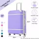Hardshell Luggage with TSA lock , 28 Inch Expandable Lightweight Suitcase with Spinner Wheels, Single Vintage Luggage,Purple Hardshell Luggage with TSA lock , 28 Inch Expandable Lightweight Suitcase with Spinner Wheels, Single Vintage Luggage,Purple