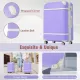 Hardshell Luggage with TSA lock , 28 Inch Expandable Lightweight Suitcase with Spinner Wheels, Single Vintage Luggage,Purple Hardshell Luggage with TSA lock , 28 Inch Expandable Lightweight Suitcase with Spinner Wheels, Single Vintage Luggage,Purple