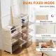 3 Tier Stackable Plastic Storage Bins with Lid - 23QT Foldable Organizers and Storage with Magnetic Doors & Lockable Wheels 3 Tier Stackable Plastic Storage Bins with Lid - 23QT Foldable Organizers and Storage with Magnetic Doors & Lockable Wheels
