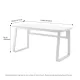 Computer desk table simple gaming table chair Home desk Student writing desk Bedroom desk workbench desk Computer desk table simple gaming table chair Home desk Student writing desk Bedroom desk workbench desk
