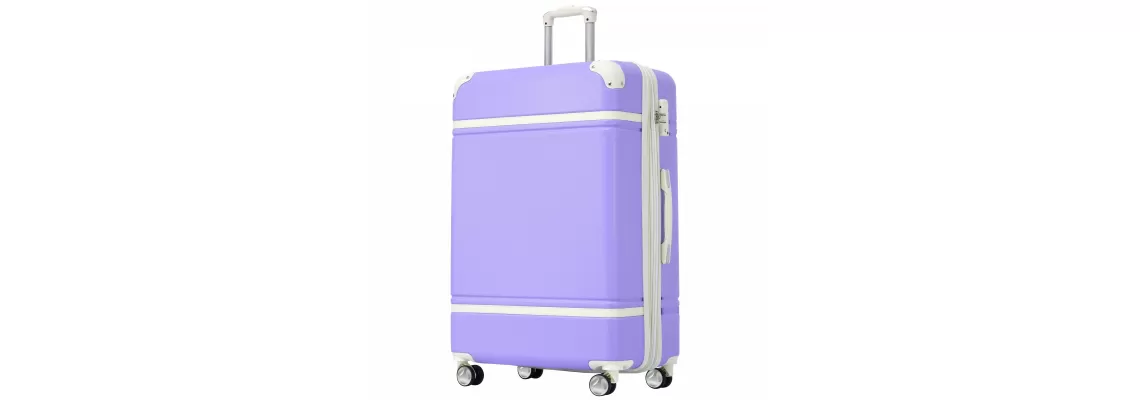 Stylish and Functional: 28 Inch Purple Hardshell Luggage with TSA Lock and Spinner Wheels
Stylish and Functional: 28 Inch Purple Hardshell Luggage with TSA Lock and Spinner Wheels