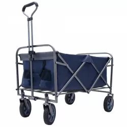 Outdoor Garden Multipurpose Micro Collapsible Beach Trolley Cart Camping Folding Wagon Outdoor Garden Multipurpose Micro Collapsible Beach Trolley Cart Camping Folding Wagon