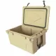 Khaki color ice cooler box 65QT camping ice chest beer box outdoor fishing cooler Khaki color ice cooler box 65QT camping ice chest beer box outdoor fishing cooler