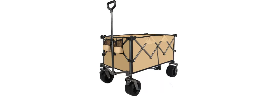 The Ultimate Collapsible Folding Wagon: Your Perfect Beach Companion for $100.80 The Ultimate Collapsible Folding Wagon: Your Perfect Beach Companion for $100.80