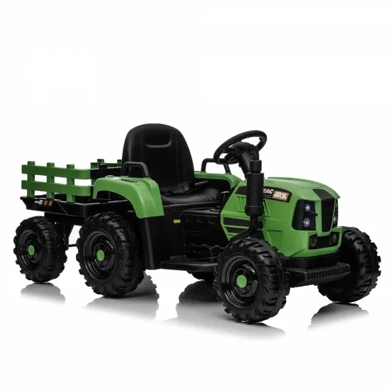 Ride on Tractor with Trailer,24V 400W Powered Electric Tractor Toy w/Remote Control,electric car for kids,Three speed adjustable,Power display, USB,MP3 ,Bluetooth,LED light,Two-point safety belt. Ride on Tractor with Trailer,24V 400W Powered Electric Tractor Toy w/Remote Control,electric car for kids,Three speed adjustable,Power display, USB,MP3 ,Bluetooth,LED light,Two-point safety belt.