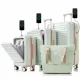 Luggage Set of 4 with USB Port, 20, 24inch with front opening design Airline Certified Carry on Luggage with Cup Holder, ABS Hard Shell Luggage with Expandable Travel Bag, grey green Luggage Set of 4 with USB Port, 20, 24inch with front opening design Airline Certified Carry on Luggage with Cup Holder, ABS Hard Shell Luggage with Expandable Travel Bag, grey green