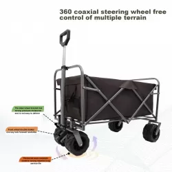Outdoor Garden Park Utility kids wagon portable beach trolley cart camping foldable with big wheels folding wagon Outdoor Garden Park Utility kids wagon portable beach trolley cart camping foldable with big wheels folding wagon