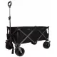 Folding Wagon, Heavy Duty Utility Beach Wagon Cart for Sand with Big Wheels, Adjustable Handle&Drink Holders for Shopping, Camping,Garden and Outdoor Folding Wagon, Heavy Duty Utility Beach Wagon Cart for Sand with Big Wheels, Adjustable Handle&Drink Holders for Shopping, Camping,Garden and Outdoor