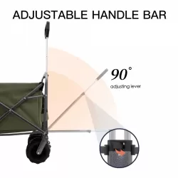 Outdoor Garden Park Utility kids wagon portable beach trolley cart camping foldable with big wheels folding wagon Outdoor Garden Park Utility kids wagon portable beach trolley cart camping foldable with big wheels folding wagon