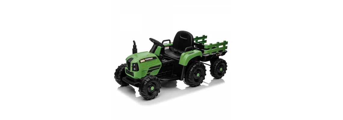 24V 400W Ride on Tractor with Trailer: The Ultimate Electric Toy for Kids Featuring Remote Control, Safety Belt, and
24V 400W Ride on Tractor with Trailer: The Ultimate Electric Toy for Kids Featuring Remote Control, Safety Belt, and