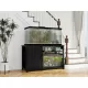 Heavy Duty 55-75 Gallon Aquarium Stand with Power Outlets, Cabinet for Fish Tank Accessories Storage - Metal Fish Tank Stand Suitable for Fish Tank, Turtle Tank, 880LBS Capacity, Black Heavy Duty 55-75 Gallon Aquarium Stand with Power Outlets, Cabinet for Fish Tank Accessories Storage - Metal Fish Tank Stand Suitable for Fish Tank, Turtle Tank, 880LBS Capacity, Black
