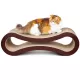 FluffyDream Cat Scratcher Cardboard, Scratching Pad House Bed Furniture Protector, Infinity Shape, Curved FluffyDream Cat Scratcher Cardboard, Scratching Pad House Bed Furniture Protector, Infinity Shape, Curved