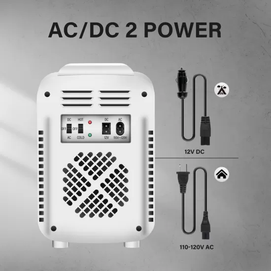 Mini Fridge, 4L/6 Can Portable Cooler & Warmer Freon-Free Small Refrigerator Provide Compact Storage for Skincare, Beverage, Food, Cosmetics, White Mini Fridge, 4L/6 Can Portable Cooler & Warmer Freon-Free Small Refrigerator Provide Compact Storage for Skincare, Beverage, Food, Cosmetics, White