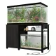 Heavy Duty 55-75 Gallon Aquarium Stand with Power Outlets, Cabinet for Fish Tank Accessories Storage - Metal Fish Tank Stand Suitable for Fish Tank, Turtle Tank, 880LBS Capacity, Black Heavy Duty 55-75 Gallon Aquarium Stand with Power Outlets, Cabinet for Fish Tank Accessories Storage - Metal Fish Tank Stand Suitable for Fish Tank, Turtle Tank, 880LBS Capacity, Black
