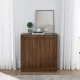 Mid Century Sideboard with 2 Sliding Door & Solid Wood Decorative Strips, Storage Cabinet for Living Room, Kitchen, Dining, Entryway, Hallway Mid Century Sideboard with 2 Sliding Door & Solid Wood Decorative Strips, Storage Cabinet for Living Room, Kitchen, Dining, Entryway, Hallway