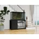 Heavy Duty 55-75 Gallon Aquarium Stand with Power Outlets, Cabinet for Fish Tank Accessories Storage - Metal Fish Tank Stand Suitable for Fish Tank, Turtle Tank, 880LBS Capacity, Black Heavy Duty 55-75 Gallon Aquarium Stand with Power Outlets, Cabinet for Fish Tank Accessories Storage - Metal Fish Tank Stand Suitable for Fish Tank, Turtle Tank, 880LBS Capacity, Black