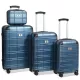 Luggage Sets ABS+PC Hardshell 4pcs Luggage Hardside Lightweight Durable Suitcase sets Spinner Wheels Suitcase with TSA Lock (12/20/24/28),Pearl Blue Luggage Sets ABS+PC Hardshell 4pcs Luggage Hardside Lightweight Durable Suitcase sets Spinner Wheels Suitcase with TSA Lock (12/20/24/28),Pearl Blue