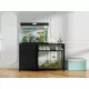 Heavy Duty 55-75 Gallon Aquarium Stand with Power Outlets, Cabinet for Fish Tank Accessories Storage - Metal Fish Tank Stand Suitable for Fish Tank, Turtle Tank, 880LBS Capacity, Black Heavy Duty 55-75 Gallon Aquarium Stand with Power Outlets, Cabinet for Fish Tank Accessories Storage - Metal Fish Tank Stand Suitable for Fish Tank, Turtle Tank, 880LBS Capacity, Black