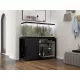 Heavy Duty 55-75 Gallon Aquarium Stand with Power Outlets, Cabinet for Fish Tank Accessories Storage - Metal Fish Tank Stand Suitable for Fish Tank, Turtle Tank, 880LBS Capacity, Black Heavy Duty 55-75 Gallon Aquarium Stand with Power Outlets, Cabinet for Fish Tank Accessories Storage - Metal Fish Tank Stand Suitable for Fish Tank, Turtle Tank, 880LBS Capacity, Black
