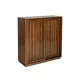 Mid Century Sideboard with 2 Sliding Door & Solid Wood Decorative Strips, Storage Cabinet for Living Room, Kitchen, Dining, Entryway, Hallway Mid Century Sideboard with 2 Sliding Door & Solid Wood Decorative Strips, Storage Cabinet for Living Room, Kitchen, Dining, Entryway, Hallway