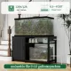Heavy Duty 55-75 Gallon Aquarium Stand with Power Outlets, Cabinet for Fish Tank Accessories Storage - Metal Fish Tank Stand Suitable for Fish Tank, Turtle Tank, 880LBS Capacity, Black Heavy Duty 55-75 Gallon Aquarium Stand with Power Outlets, Cabinet for Fish Tank Accessories Storage - Metal Fish Tank Stand Suitable for Fish Tank, Turtle Tank, 880LBS Capacity, Black