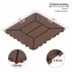 New Style 12 Inch Patio Deck Tiles, DIY Module Interlocking Decking Tiles Floor Tile,Easy and Quick Installation Court Tiles for Porch Poolside Balcony Backyard 44pcs Red Brown New Style 12 Inch Patio Deck Tiles, DIY Module Interlocking Decking Tiles Floor Tile,Easy and Quick Installation Court Tiles for Porch Poolside Balcony Backyard 44pcs Red Brown