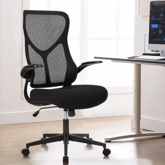 Sweetcrispy Ergonomic Executive High-Back Office Chair Breathable Mesh Computer Chair Sweetcrispy Ergonomic Executive High-Back Office Chair Breathable Mesh Computer Chair