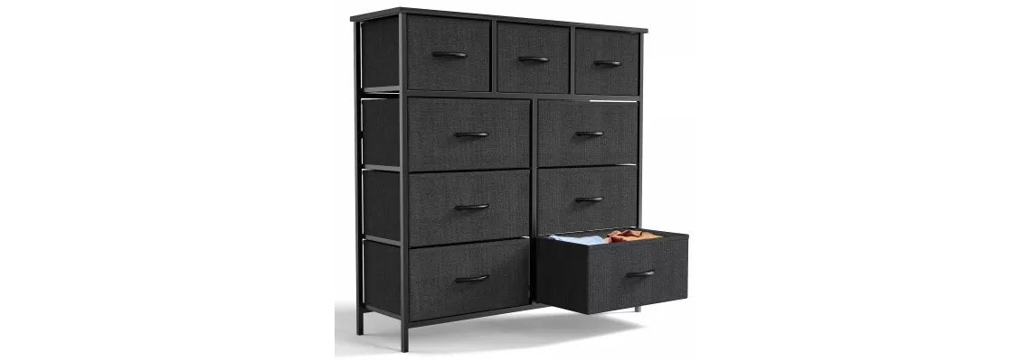 Sweetcrispy 9-Tall Fabric Clothes Cabinet with Wood Top: Stylish Storage for Living Room, Hallway, or Kids
Sweetcrispy 9-Tall Fabric Clothes Cabinet with Wood Top: Stylish Storage for Living Room, Hallway, or Kids