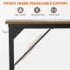 Modern Simple Style Wooden Work Office Desks with Storage,31 Inch,Brown Modern Simple Style Wooden Work Office Desks with Storage,31 Inch,Brown