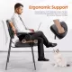 Leather Conference Room Chairs with Padded Arms,1P Leather Conference Room Chairs with Padded Arms,1P