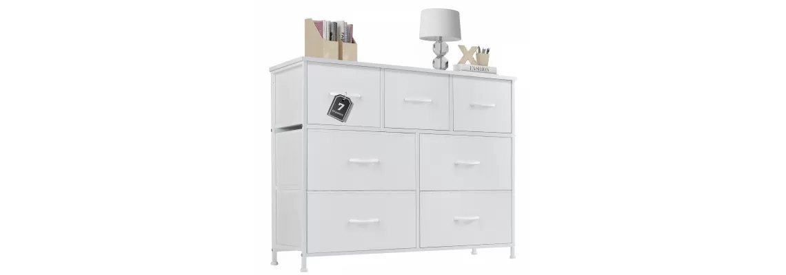 7 Storage Spaces Assembled Wardrobe Lockers for Bedroom Furniture in White - Only $60.82 7 Storage Spaces Assembled Wardrobe Lockers for Bedroom Furniture in White - Only $60.82