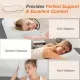 Foam pillow, sleeping pillow, soft and comfortable, removable, machine washable cover,1 pack,24 Inchx 16 Foam pillow, sleeping pillow, soft and comfortable, removable, machine washable cover,1 pack,24 Inchx 16