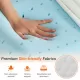 Foam pillow, sleeping pillow, soft and comfortable, removable, machine washable cover,1 pack,24 Inchx 16 Foam pillow, sleeping pillow, soft and comfortable, removable, machine washable cover,1 pack,24 Inchx 16