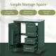 30 Inch Bathroom Vanity with Sink, One Package, Green Bathroom Cabinet with Drawers, Solid Frame and MDF Board 30 Inch Bathroom Vanity with Sink, One Package, Green Bathroom Cabinet with Drawers, Solid Frame and MDF Board