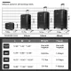 Luggage Sets ABS+PC Hardshell 4pcs Luggage Hardside Lightweight Durable Suitcase sets Spinner Wheels Suitcase with TSA Lock (12/20/24/28),black Luggage Sets ABS+PC Hardshell 4pcs Luggage Hardside Lightweight Durable Suitcase sets Spinner Wheels Suitcase with TSA Lock (12/20/24/28),black