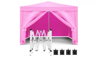 Top 10 Uses for a 10'x10' Folding Canopy with Removable Sidewalls