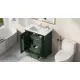 30 Inch Bathroom Vanity with Sink, One Package, Green Bathroom Cabinet with Drawers, Solid Frame and MDF Board 30 Inch Bathroom Vanity with Sink, One Package, Green Bathroom Cabinet with Drawers, Solid Frame and MDF Board