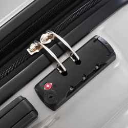 Luggage Set of 3, 20-inch with USB Port, Airline Certified Carry-on Luggage with Cup Holder, ABS+PC Hard Shell Luggage with Spinner Wheels, black Luggage Set of 3, 20-inch with USB Port, Airline Certified Carry-on Luggage with Cup Holder, ABS+PC Hard Shell Luggage with Spinner Wheels, black