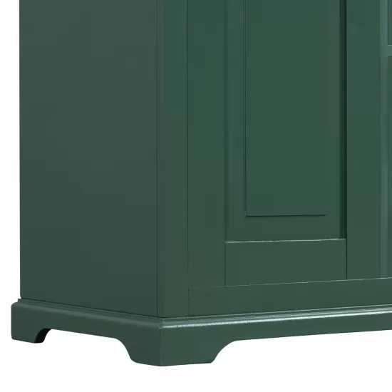 30 Inch Bathroom Vanity with Sink, One Package, Green Bathroom Cabinet with Drawers, Solid Frame and MDF Board 30 Inch Bathroom Vanity with Sink, One Package, Green Bathroom Cabinet with Drawers, Solid Frame and MDF Board