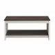 Coffee table, farmhouse coffee table with storage space, rural wooden cocktail table, rectangular coffee table, suitable for living room, semi open storage compartment, Coffee table, farmhouse coffee table with storage space, rural wooden cocktail table, rectangular coffee table, suitable for living room, semi open storage compartment,