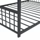 Full Size Metal House Bed, Black Full Size Metal House Bed, Black