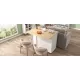 K&K Kitchen Island with Drop Leaf, Kitchen Storage Cart with 3 Tier Pull Out Cabinet Organizer, Internal Storage Rack, Rolling Kitchen Cart on Wheels with Towel Rack, 2 Drawers, for Kitchen, White K&K Kitchen Island with Drop Leaf, Kitchen Storage Cart with 3 Tier Pull Out Cabinet Organizer, Internal Storage Rack, Rolling Kitchen Cart on Wheels with Towel Rack, 2 Drawers, for Kitchen, White