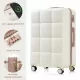 Luggage Sets 4 Piece, 20-inch with USB Port, Expandable ABS Durable Suitcase with Travel Bag, Cup Holder, ABS Hard Shell Luggage with Spinner Wheels, beige Luggage Sets 4 Piece, 20-inch with USB Port, Expandable ABS Durable Suitcase with Travel Bag, Cup Holder, ABS Hard Shell Luggage with Spinner Wheels, beige