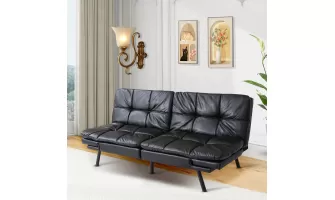   

Versatile Futon Sofa Bed with Adjustable Features for Compact Living Spaces