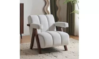   

Mid Century Modern Velvet Accent Chair: Stylish and Comfortable Addition to Your Living Space