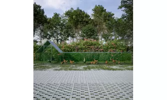   

26'Lx6.7'Wx6.6'H Large Metal Chicken Coop with Walk-in Run and Waterproof Cover – Only